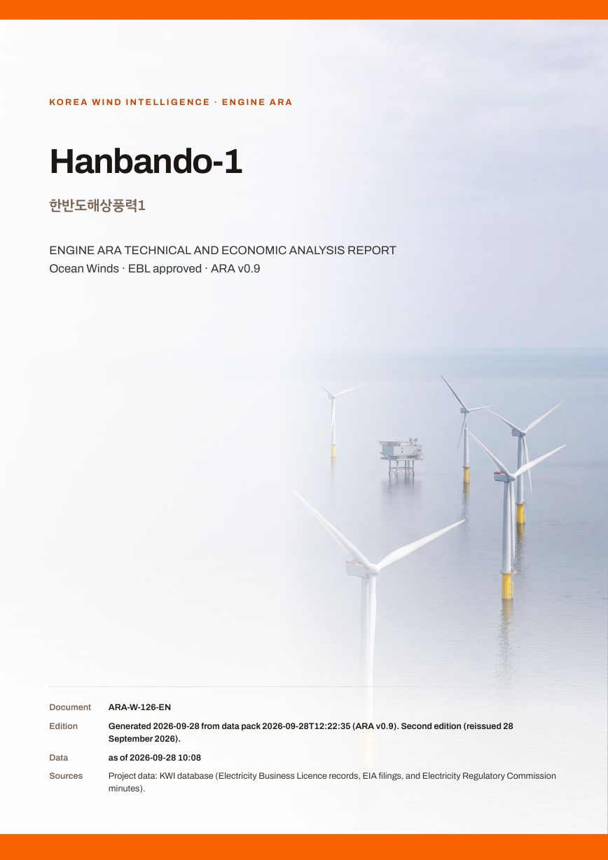 Hanbando-1 Engine ARA report cover, sample preview