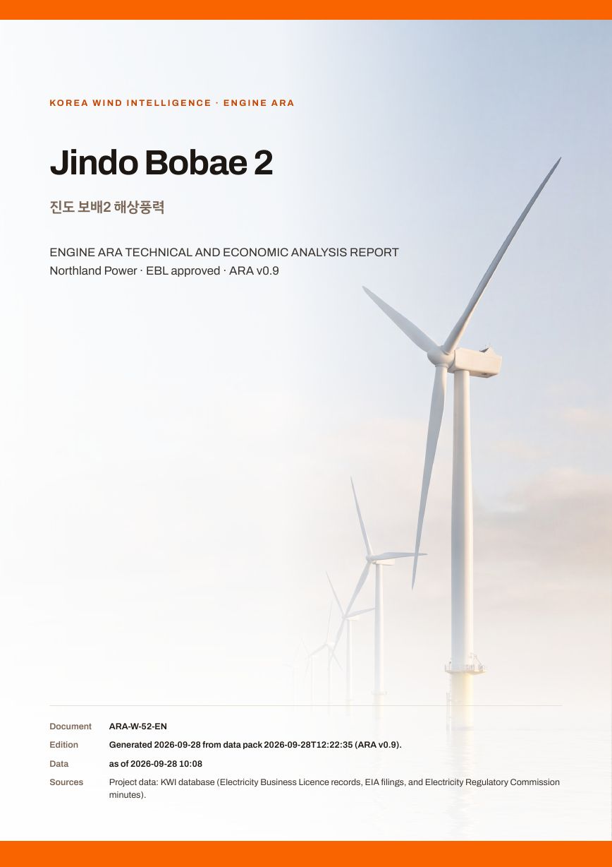 Jindo Bobae-2 Engine ARA report cover, sample preview