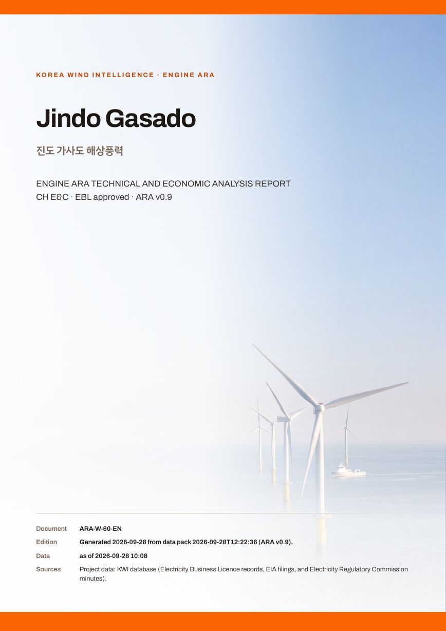 Jindo Gasado Engine ARA report cover, sample preview
