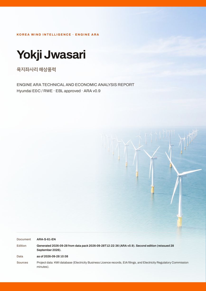 Yokji Jwasari Engine ARA report cover, sample preview